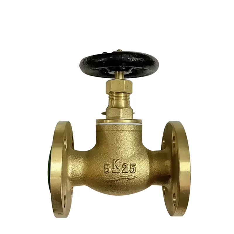 Válvula de Globo de Bronze de Alumínio Marinho