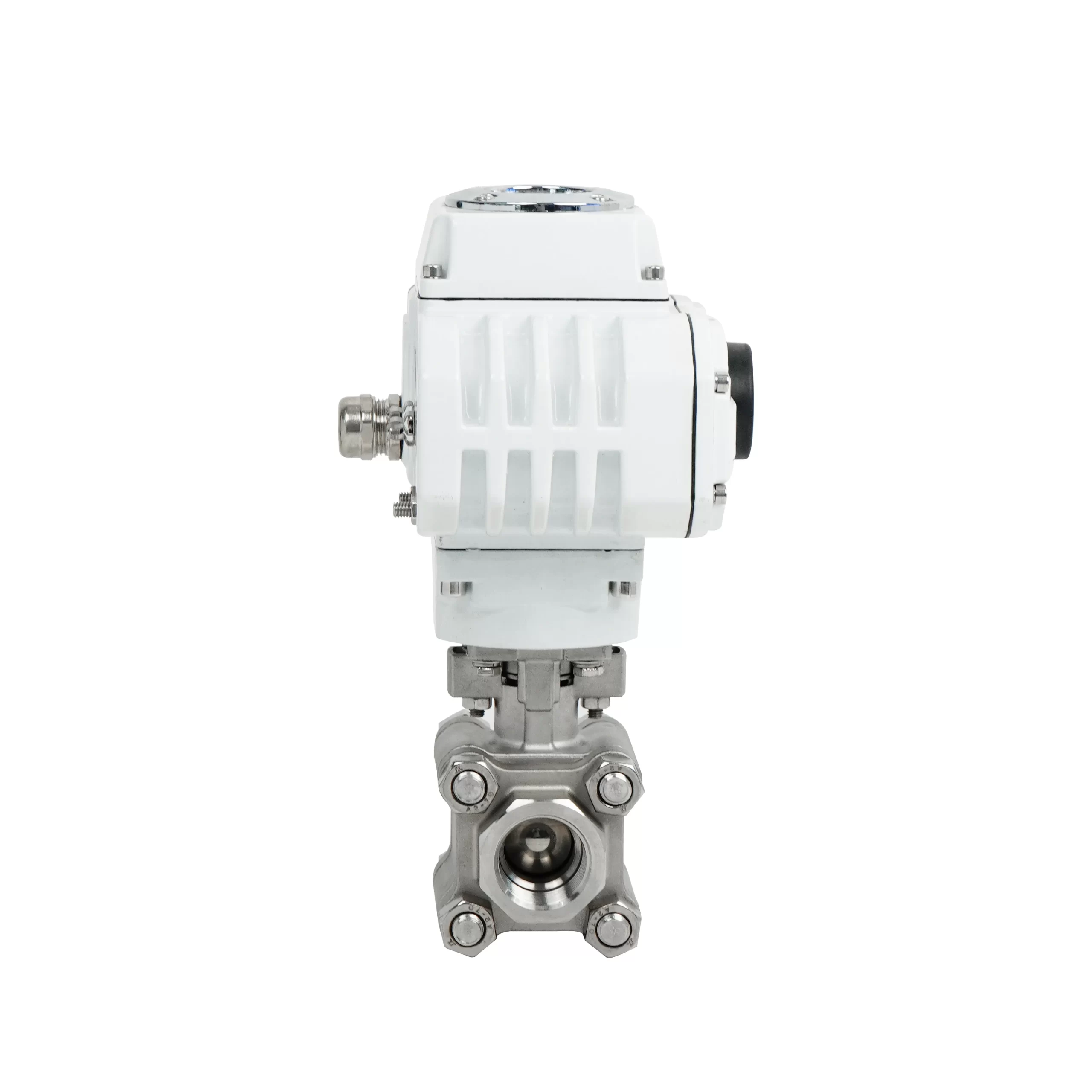 Válvula de esfera elétrica de alta pressão de 3 peças DK55-3PH 2