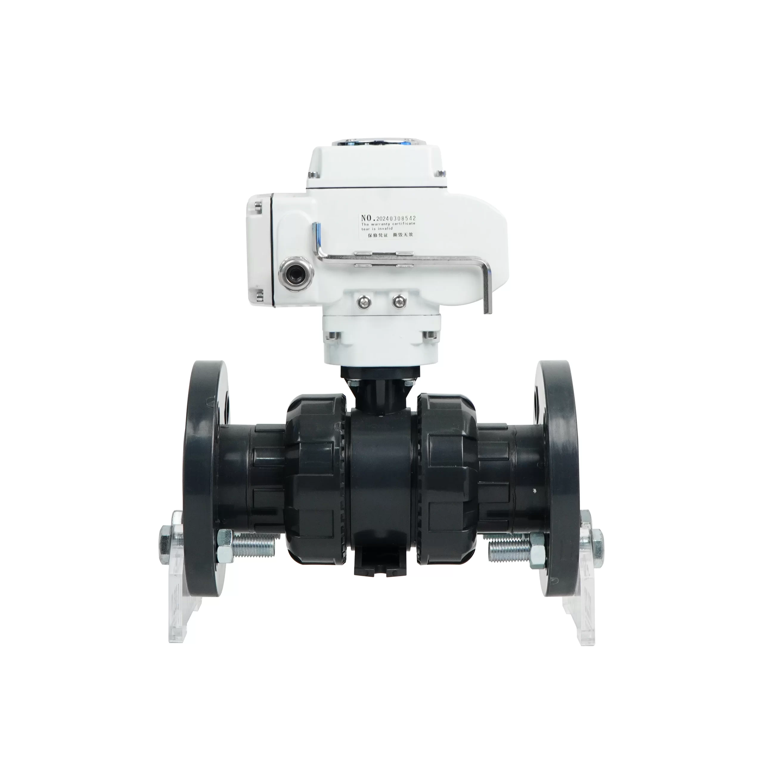 UPVC Double Union Flange Ball Valve 2
