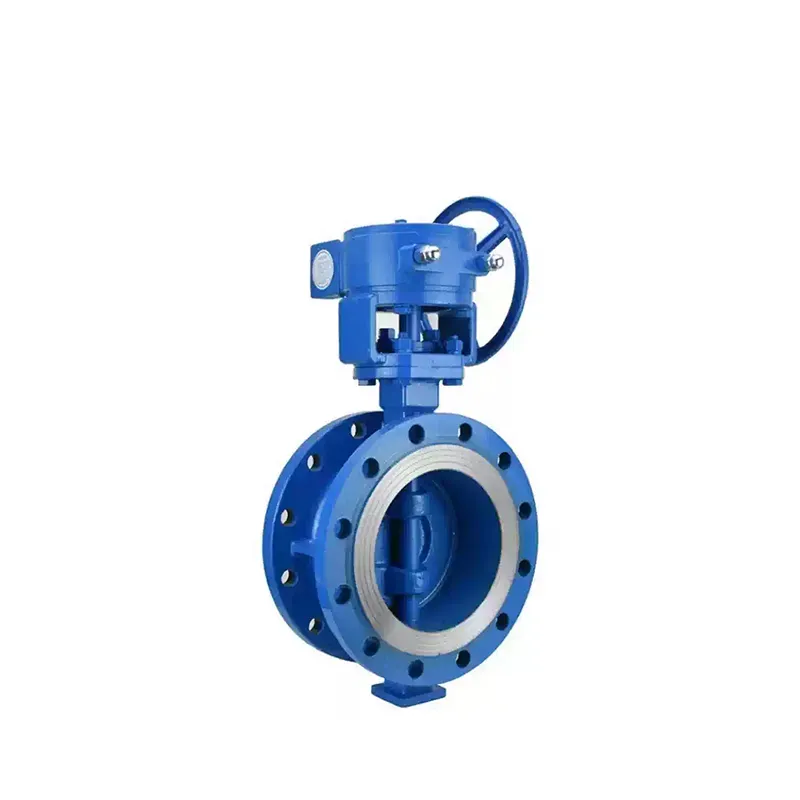 DELCO Manual Metal Seated Cast Steel Flanged Butterfly Valve, Class 150-300, DN06-DN100 1