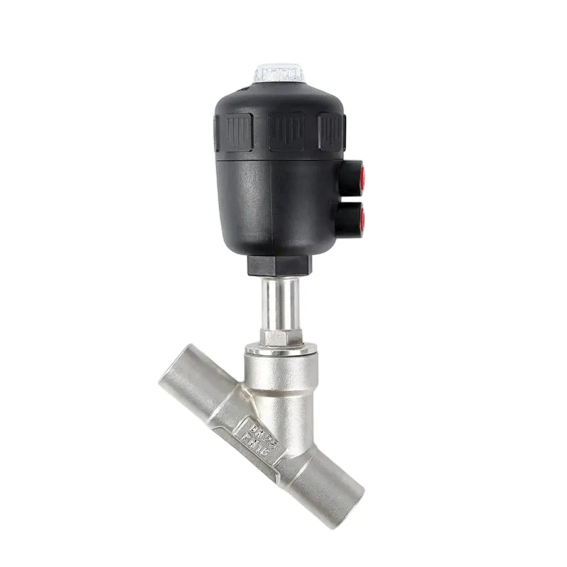 DK17B Pneumatic Angle Seat Valve (Weld End) 1