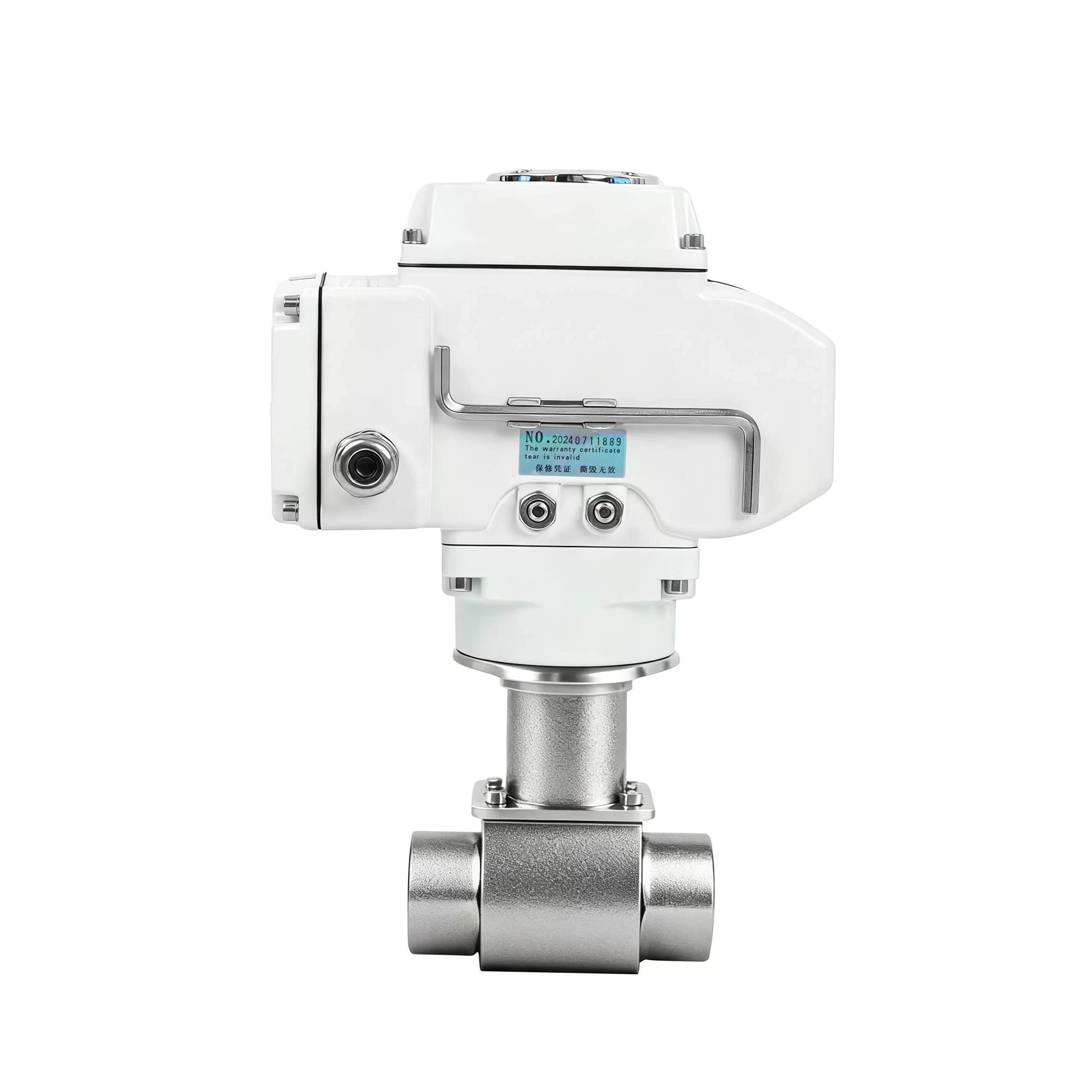 DK55-HG Electric High-Pressure Two-Way Ball Valve 1