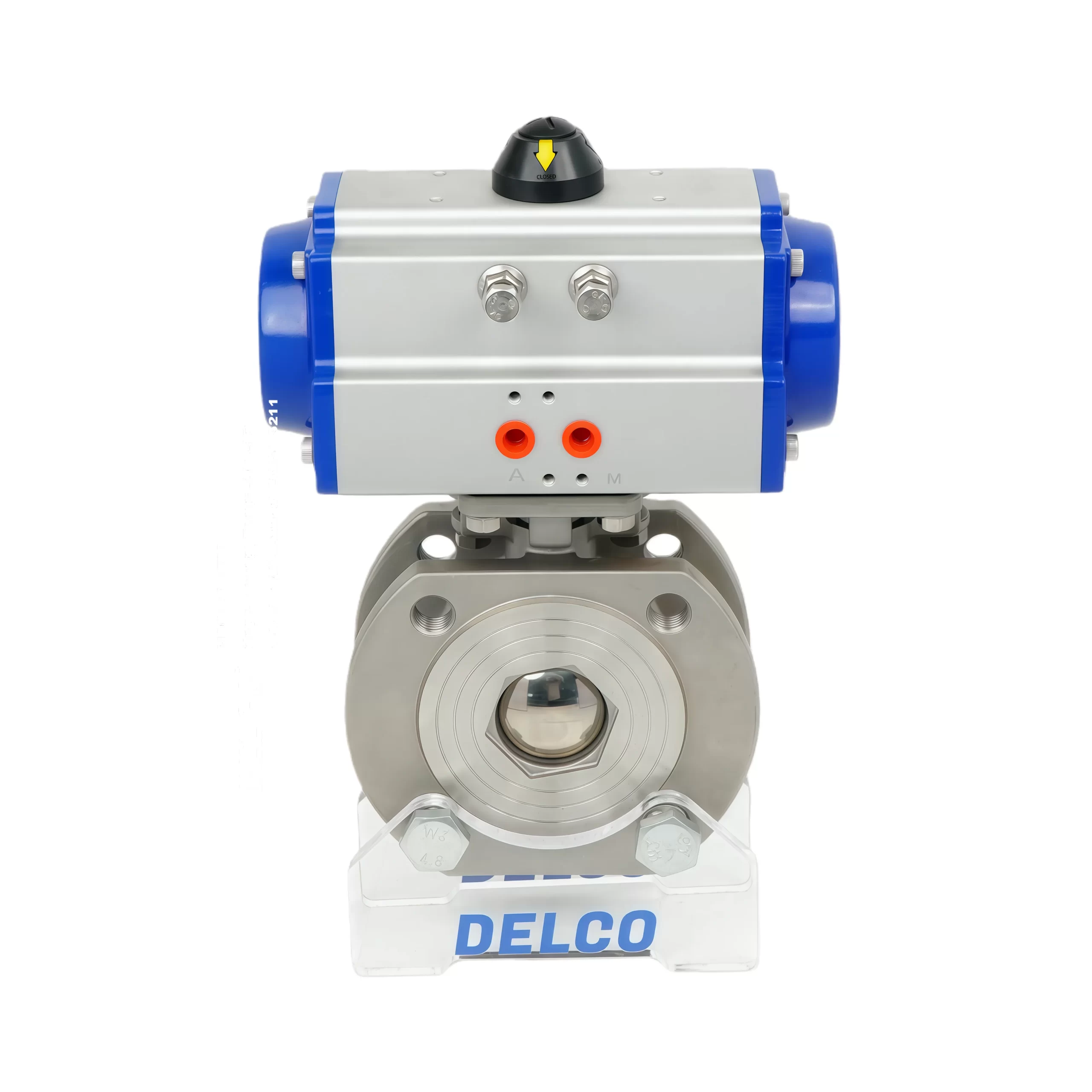 DN66-BV Pneumatic Thin-Type Wafer Ball Valve 1