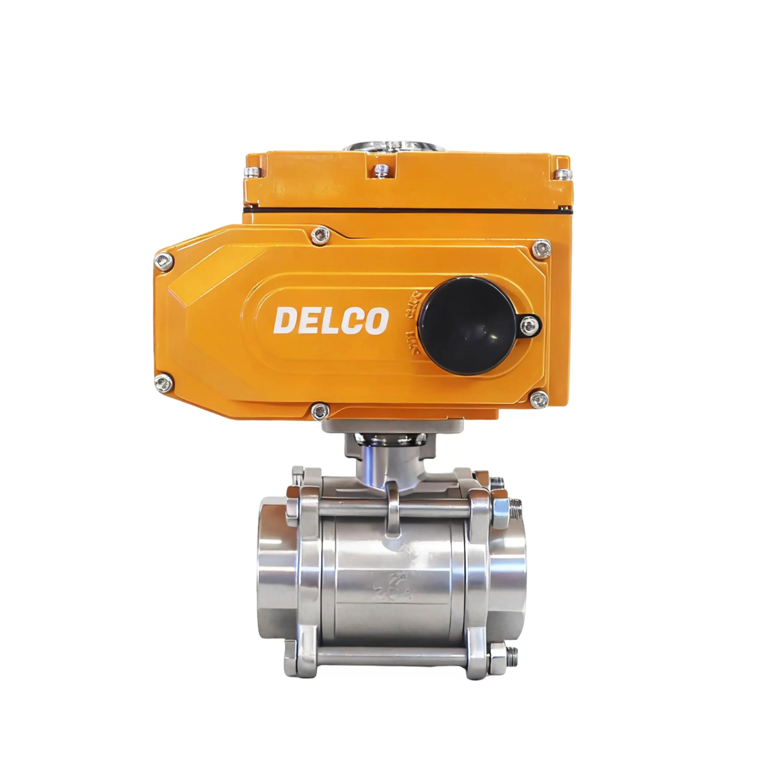 IP67-DK55-3PS Electric Three-Piece Internal Thread Ball Valve 4