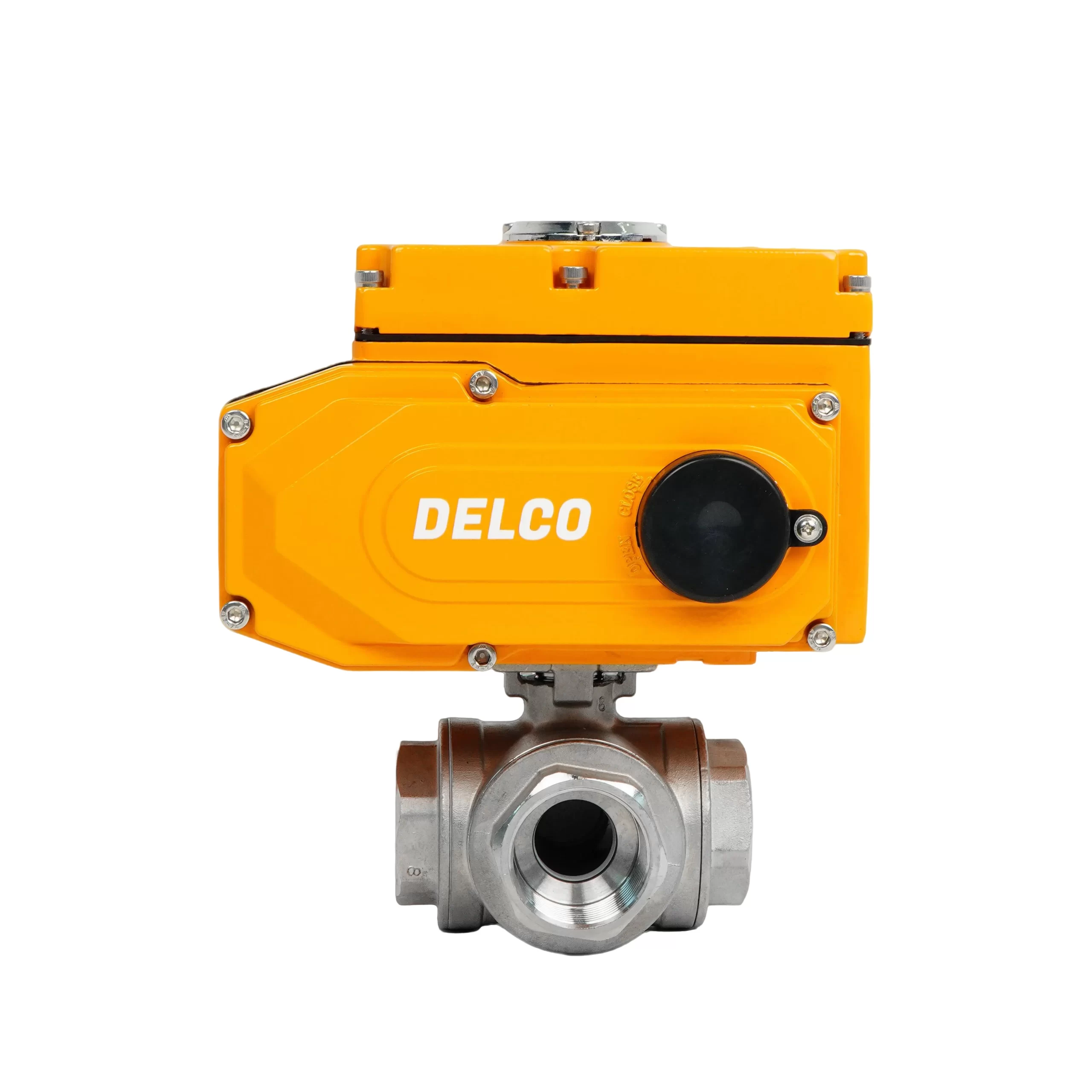 IP67-DK55-3T Electric Three-Way Internal Thread Ball Valve 2