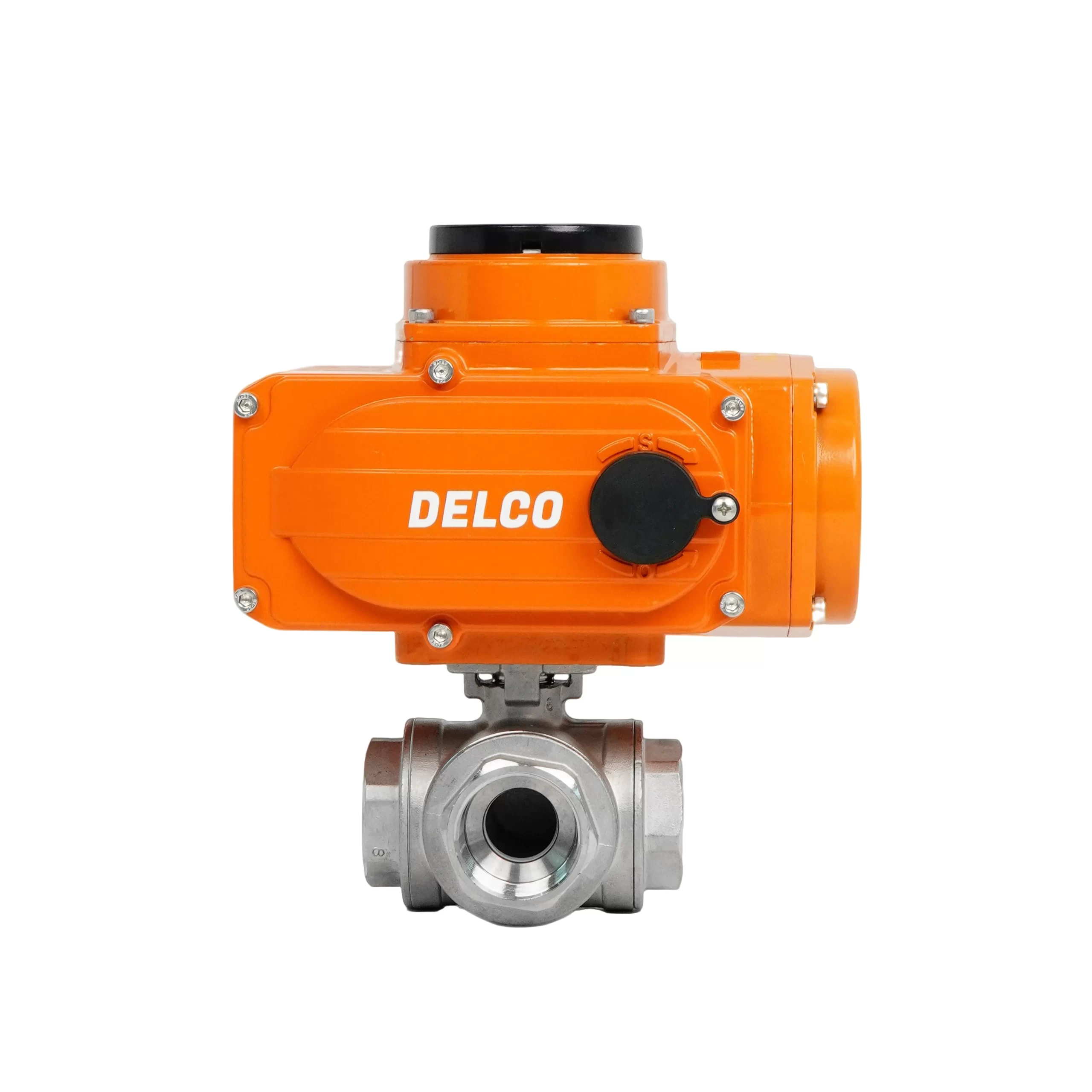 IP67-DK55-3T Electric Three-Way Internal Thread Ball Valve 7