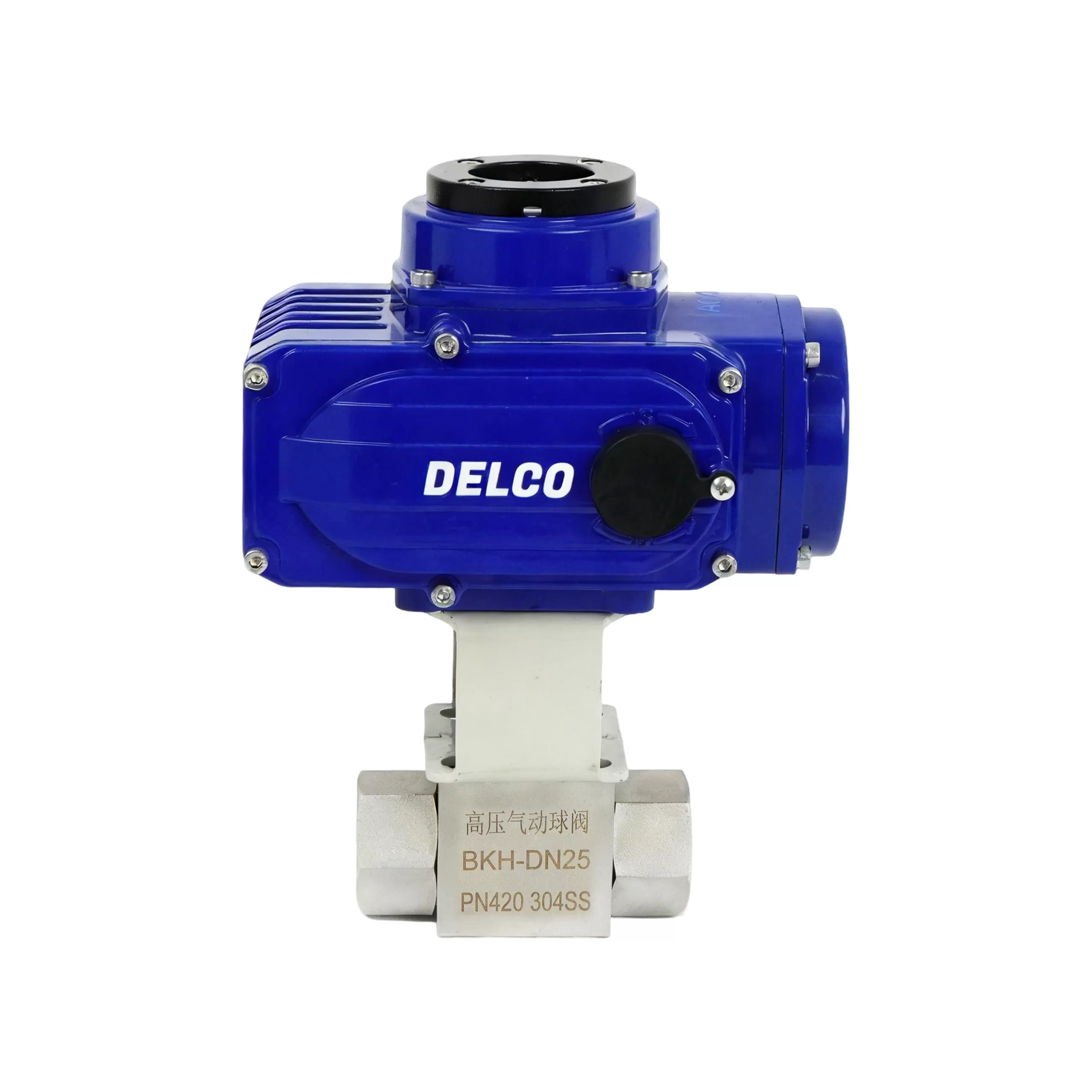 IP67-DK55-HG Electric High-Pressure Two-Way Ball Valve 3