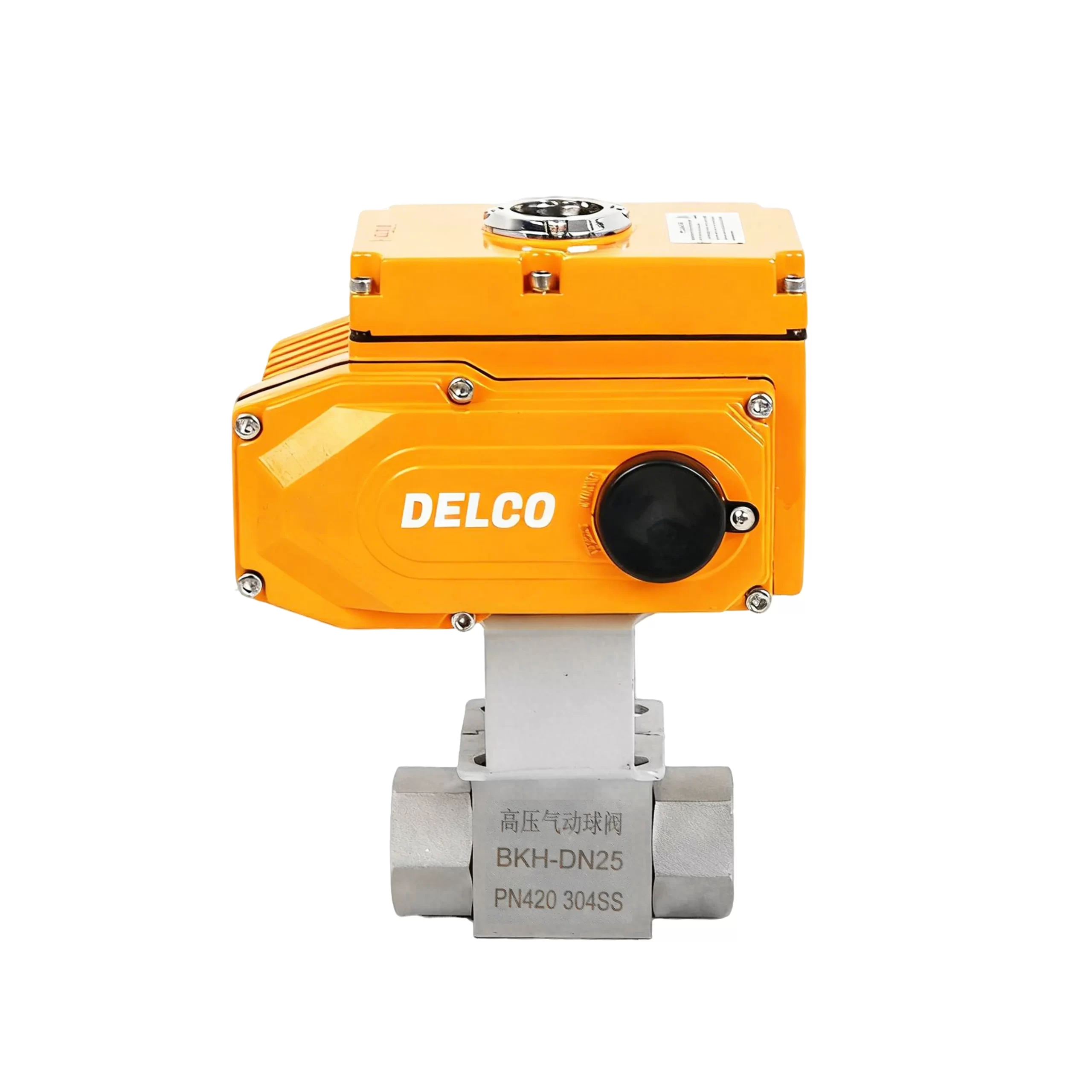 IP67-DK55-HG Electric High-Pressure Two-Way Ball Valve 4