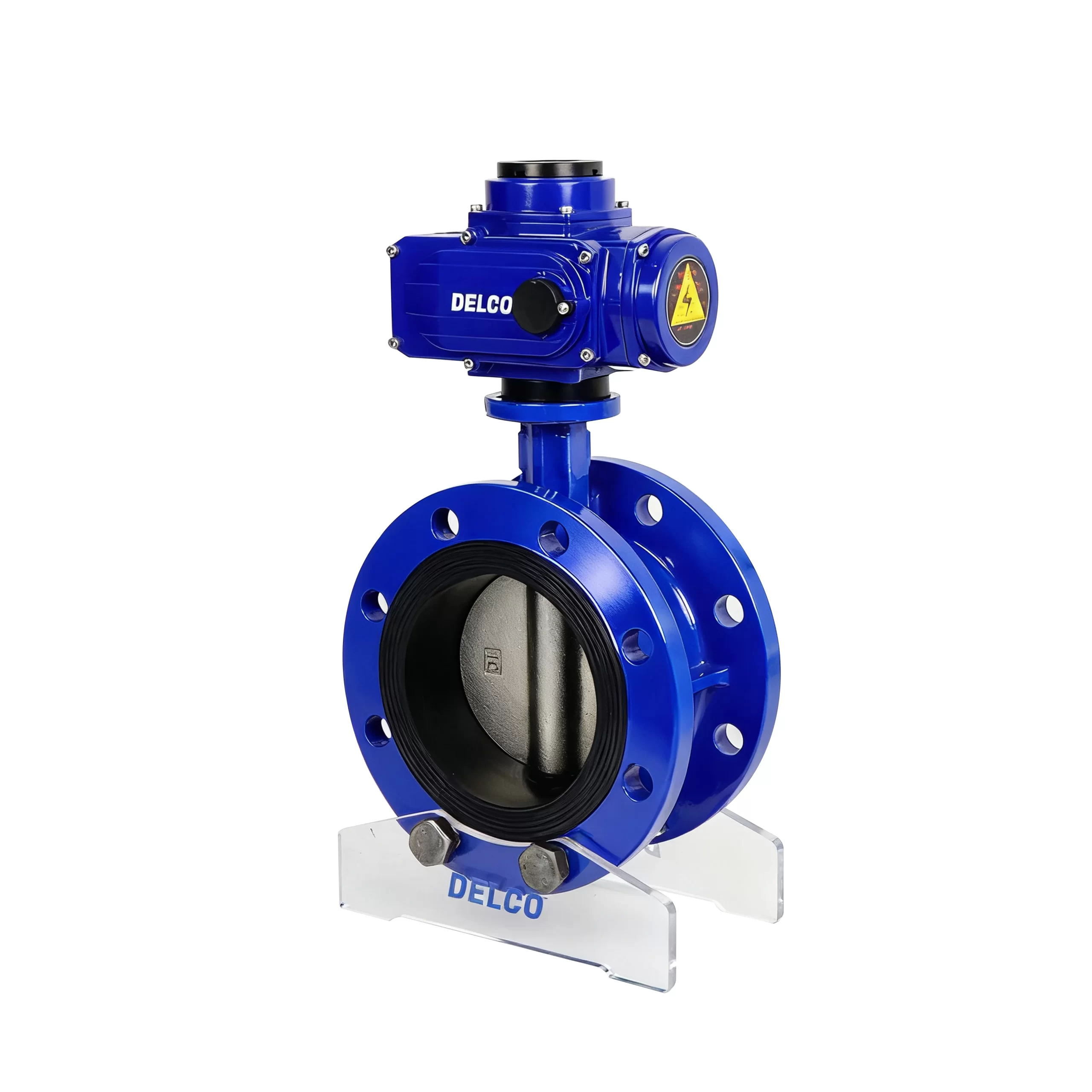 IP67-DK56-FB Electric Cast Iron Flanged Butterfly Valve 1