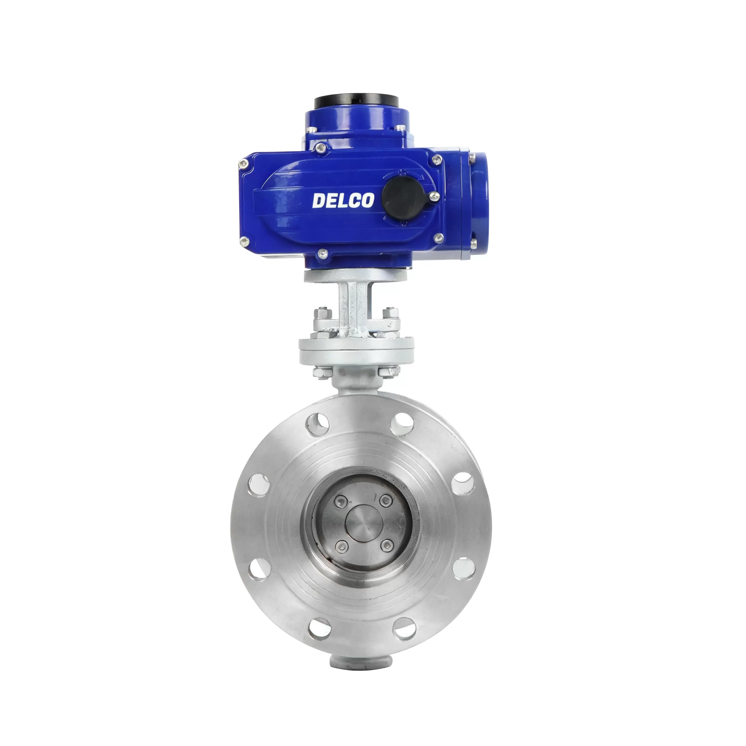 IP67-DK56-FB-G Electric Hard Seal Flanged Butterfly Valve 3