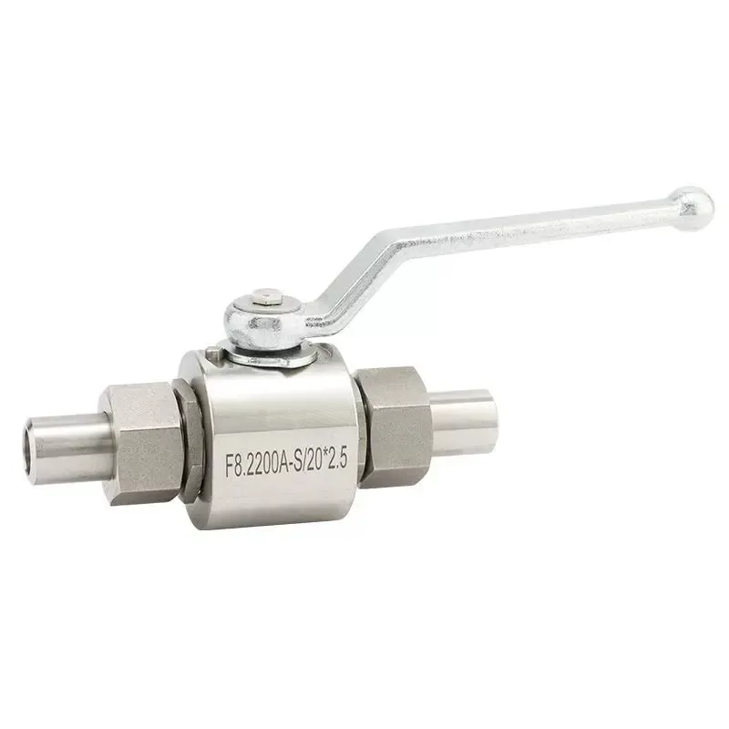 Manual High Pressure Hydraulic Ball Valve 6