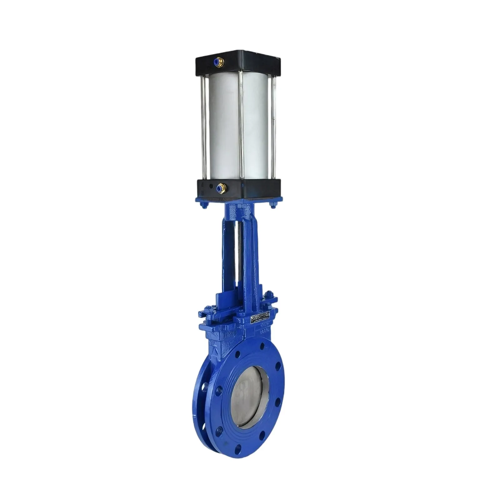 PZ641H Pneumatic Flanged Knife Gate Valve 2