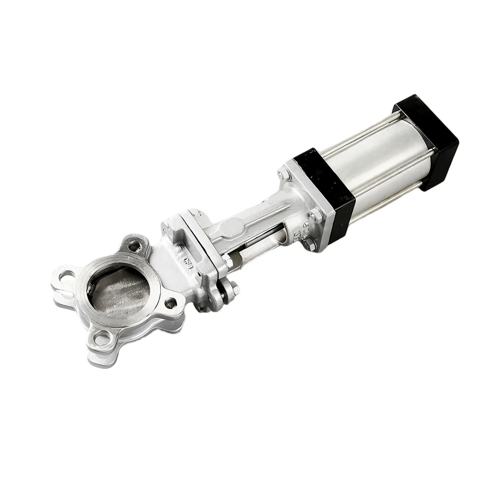 PZ673H Pneumatic Wafer Knife Gate Valve 2