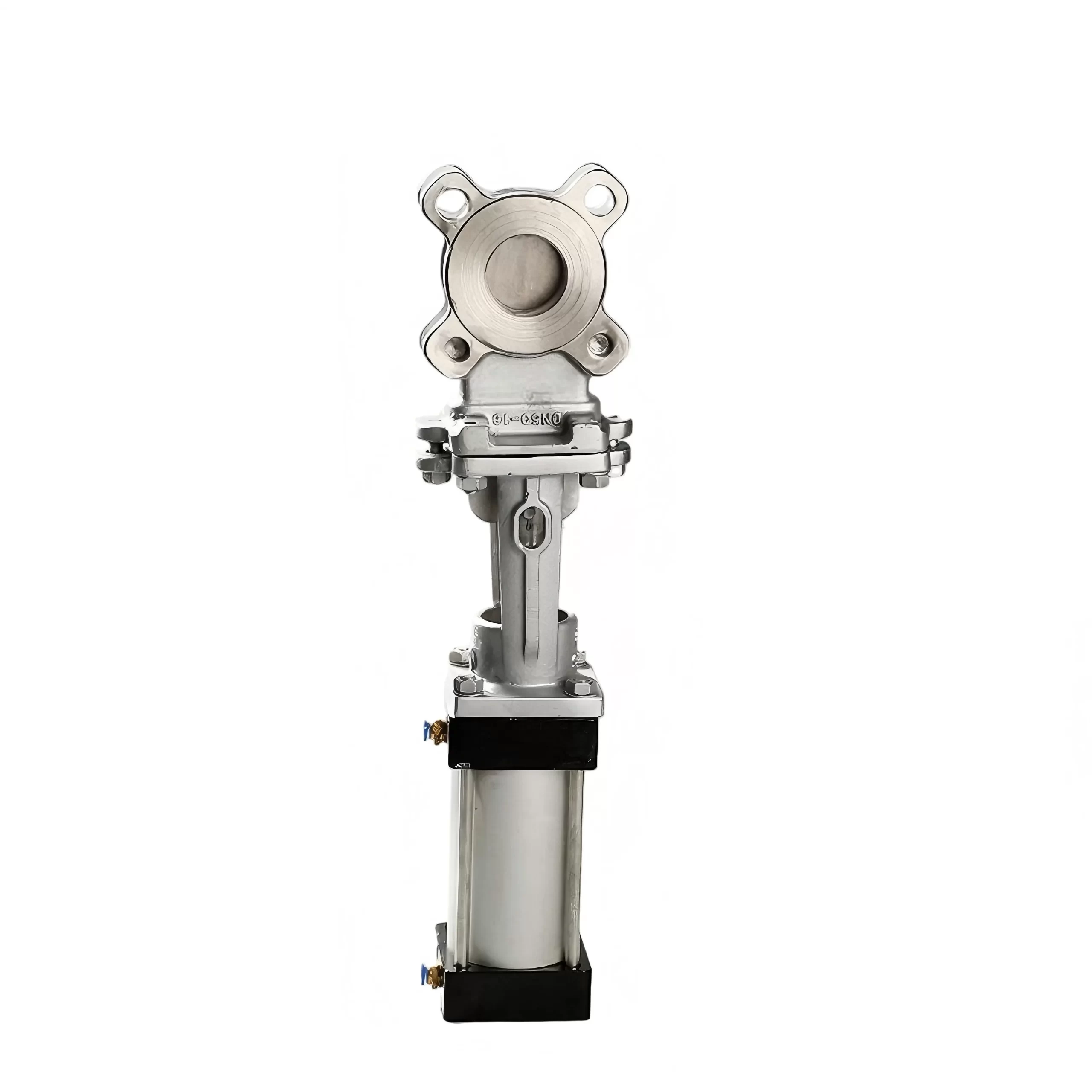 PZ673H Pneumatic Wafer Knife Gate Valve 3