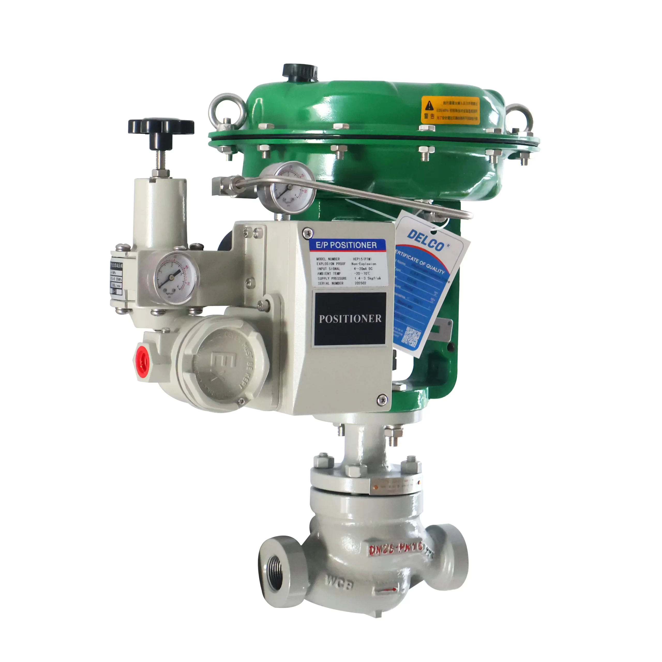 ZJHP-Z Pneumatic Threaded Control Valve 2