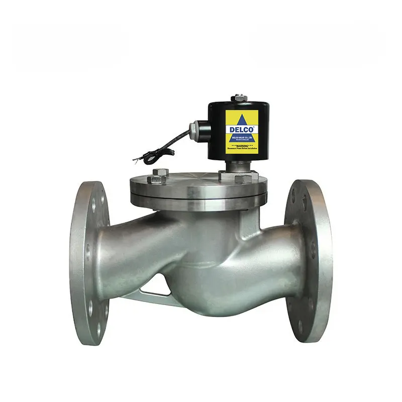 Brass/SS Flanged Pilot Operated Solenoid Valve 5