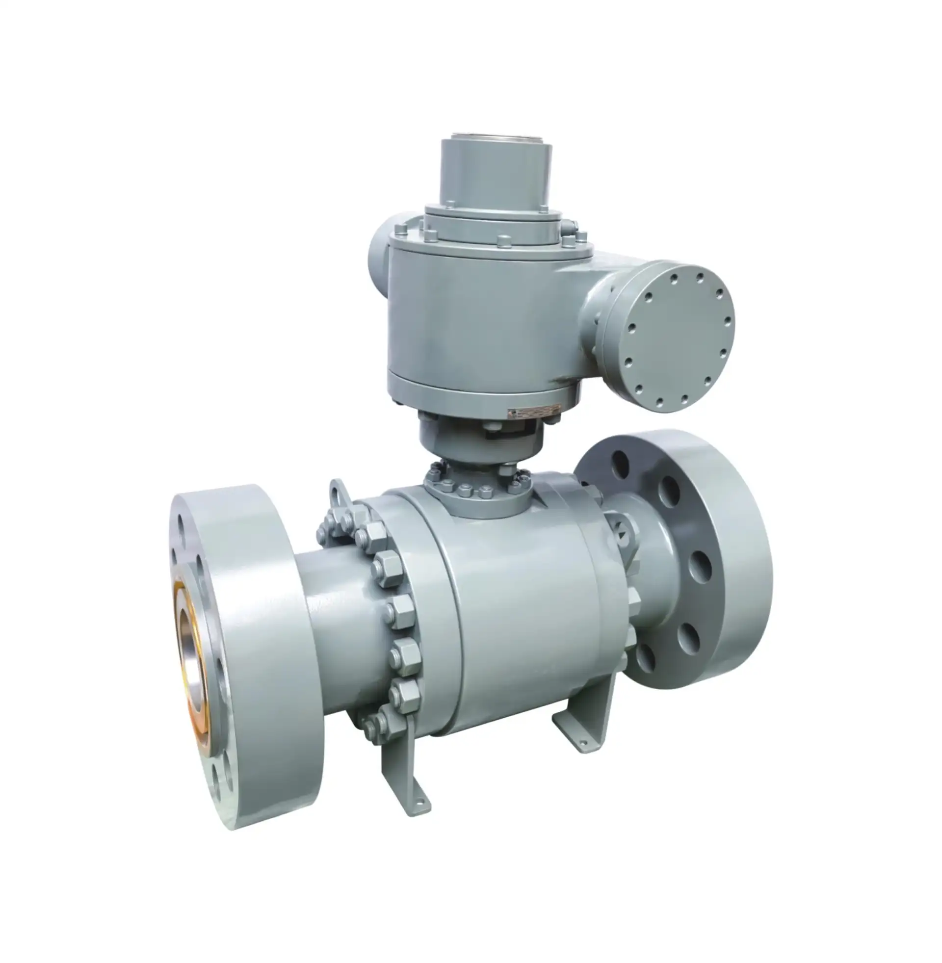 Trunnion Mounted Forged High Pressure Metal Seated Ball Valve 1