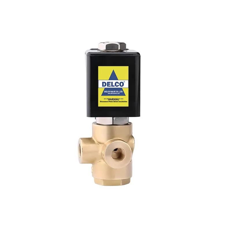 Brass 3-Way Solenoid Valve 2