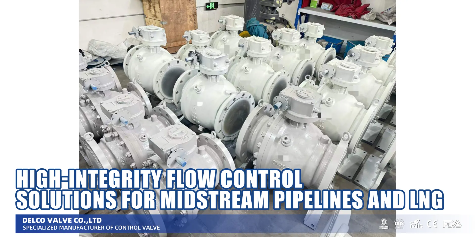 High-Integrity Flow Control Solutions for Midstream Pipelines and LNG